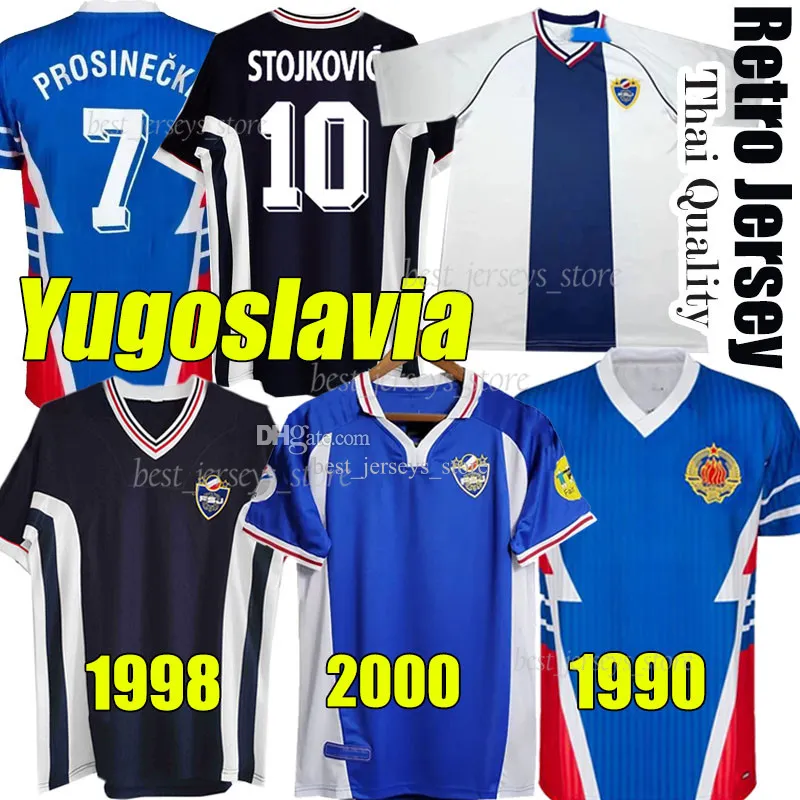 ウェア 80s 90s old  game shirt Yugoslavia Retro Soccer Jerseys: Yugoslavia Classic Football From