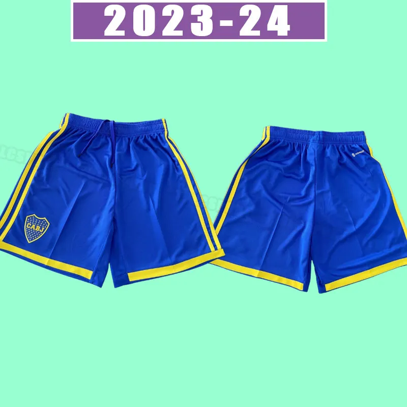 23 24 CA Boca Juniors Maradona Tevez Soccer Shorts Cavani Men Kit Alexis de Rossi 2023 Carlitos Camiseta Futbol Football 2024 Home Pants