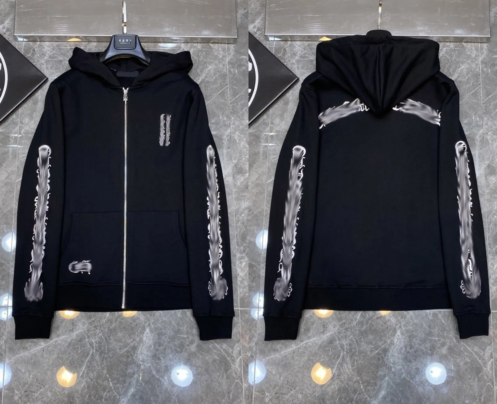 Hoodie mens kvinnliga designers hoodies plus size mode hoodys vinter man länge ärm män s kvinnor hoodie kläder zip up kläder