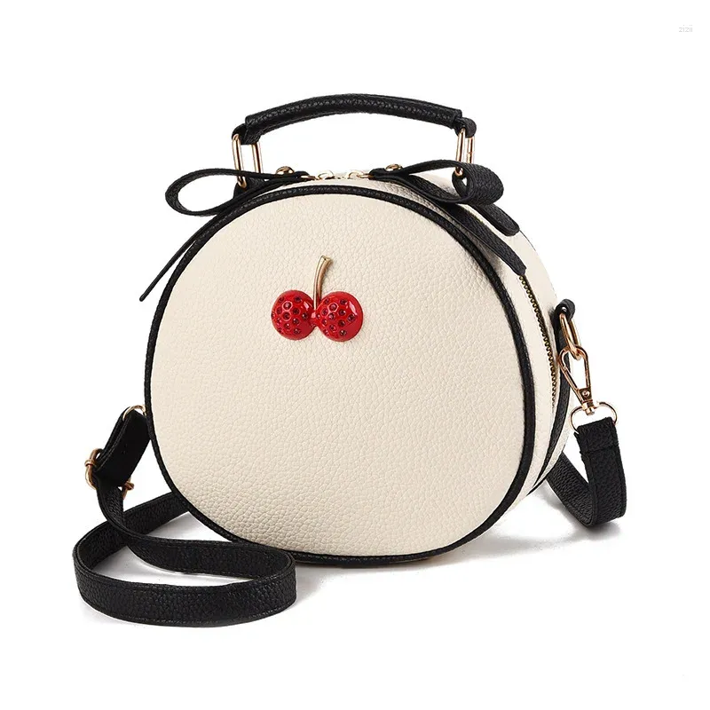 Umhängetaschen Verkaufen Handtasche für Frauen 2024 Einfache und modische kleine duftende Stil Eine Umhängetasche Runde Tasche