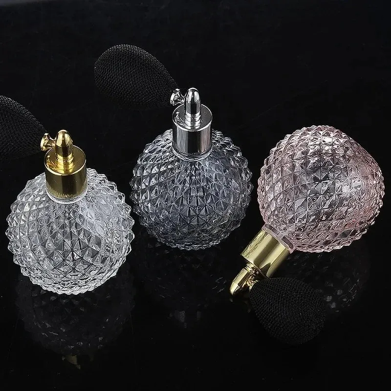 2024 100 ml lege parfum glazen fles vintage kristalverstuiver spray dames cosmetica dispenser auto luchtverfrissing reisaccessoires voor