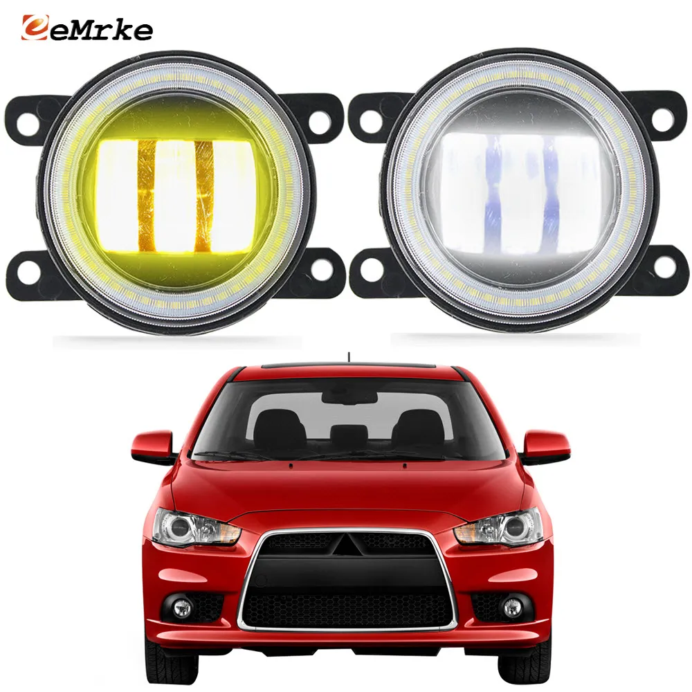 Eemrke LED Foglight Assembly 30W / 40W Mitsubishi Lancer Sportback / Lancer Ralliart 2009-2015