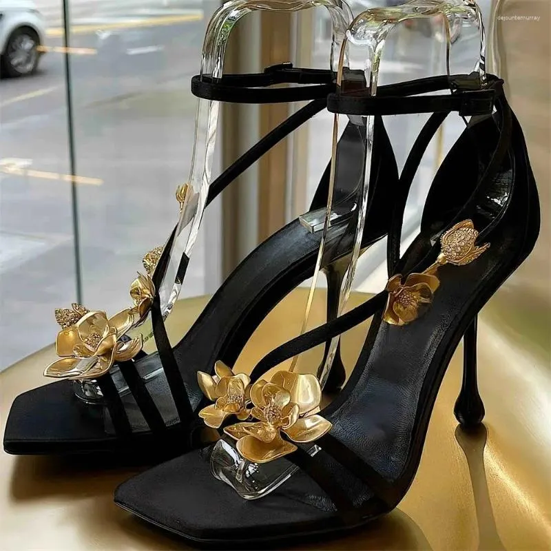 Black and gold party shoes deals