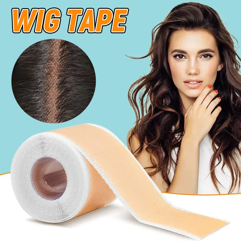 Adhesives Lace Tape Nonslip Lace Front Wig Tape Double Sided Adhesive Tape Breathable Ultrathin Silicone Tape for Hair Extension Toupee