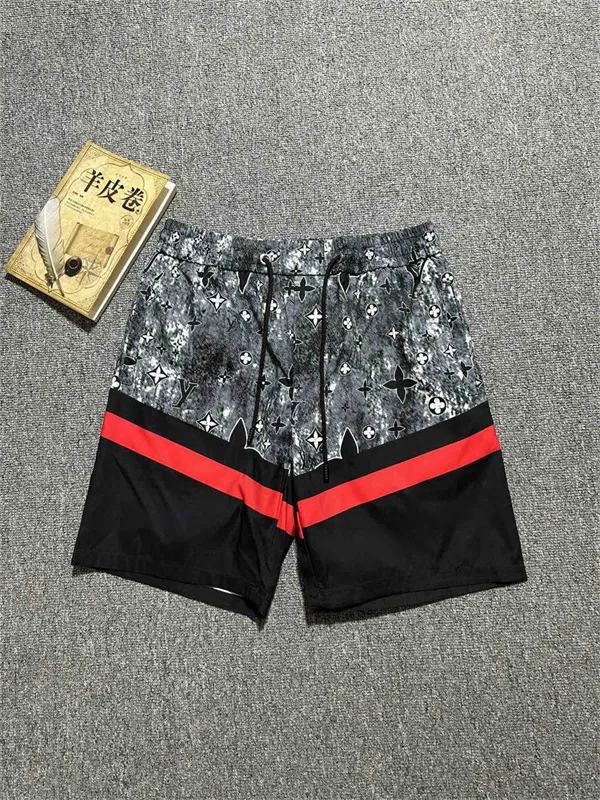 Herren-Shorts, lässig, kurz, Basketball, Kaschmir, Hawaii, Strand, Stickerei, Briefdruck, Sport, Laufen, kurz, Hip Hop, Streetwear, M-3XL, Q8