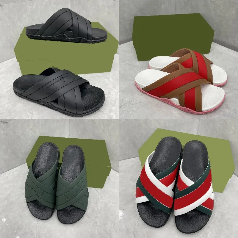 Flip flop designer homem slides das mulheres dos homens chinelos flores impressão sapatos de plataforma de couro sandália de borracha marca verão floresce sandálias 35-46