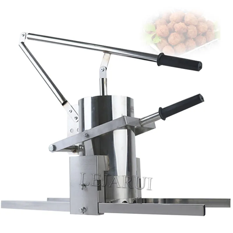 Machine à boulettes de viande manuelle, traitement des légumes, en acier inoxydable, Machine à boulettes de viande de cuisine