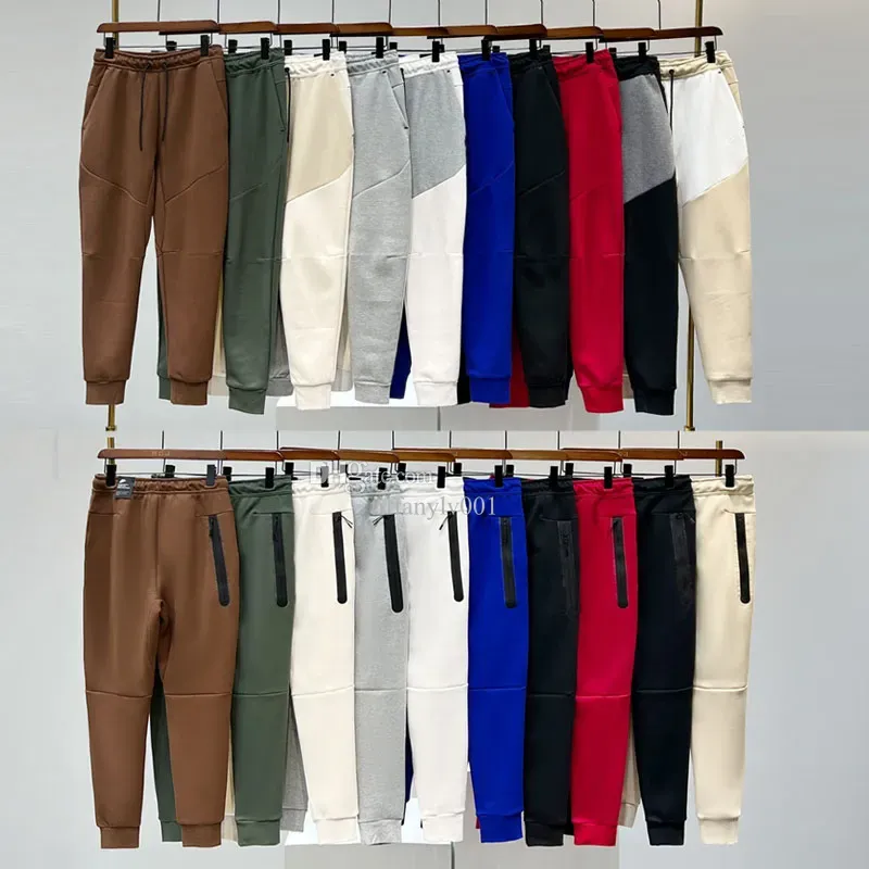 Дизайнерские мужские брюки из технического флиса, модные женские спортивные спортивные штаны, весенние и осенние спортивные штаны