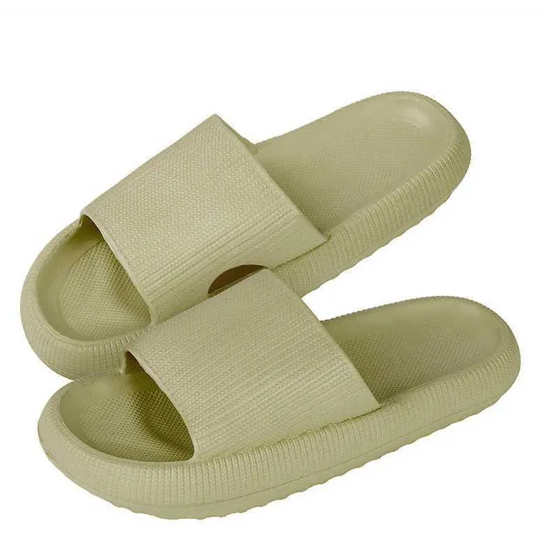 Slippers 4,5 cm platform zomer dames flip strand outdoor sandalen zachte EVA slider antislip schoenen thuis new01BWYA H240322LPT6 H240322