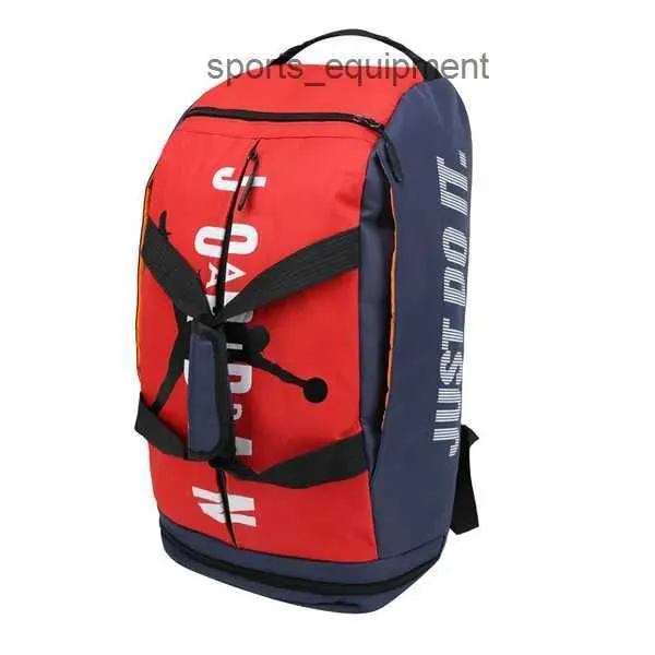 Outdoor -Taschen große Kapazitäts -Fitness -Tasche mit Schuhfach Reise -Rucksack für Männer Frauen Sport Fitness Handtasche Verstellbarer Schultergurt 230907 IQJJ