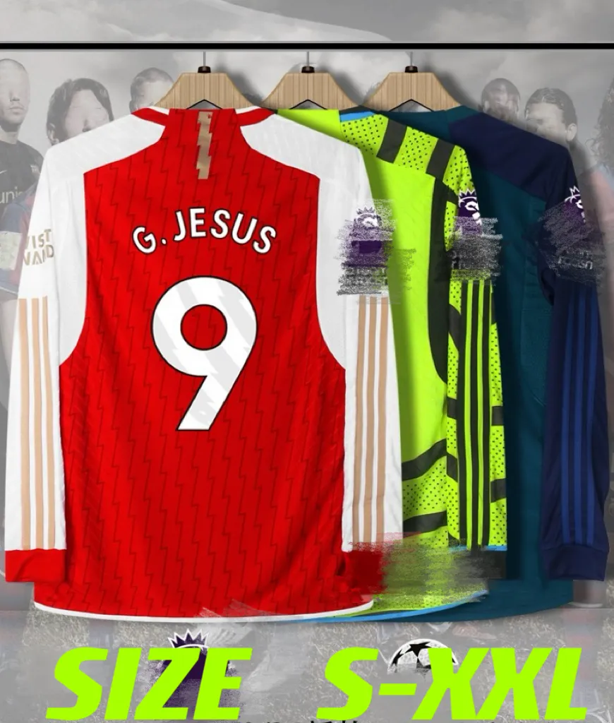 Gunners 23 24 25 G.JESUS HAVERTZ Soccer jerseys 2023 ARsen THOMAS TROSSARD NKETIAH TIERNEY SMITH ROWE Shirt SALIBA ODEGAARD SAKA MARTINELLI Football kids kit Uniform