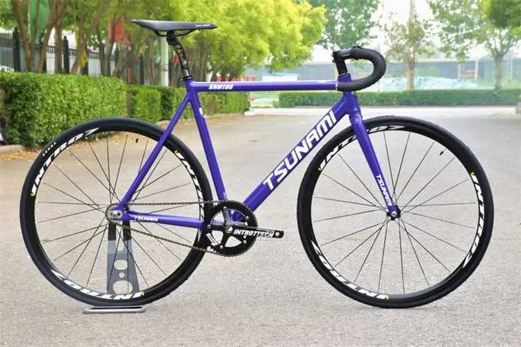 DHgate.com:700C Fixed Gear Bike, Aluminum Alloy Frame