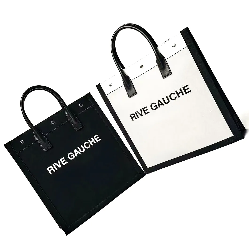 Rive Gauche Luxury Designer Canvas Tote Bag For Woman Mens Weave Handbag Travel Straw Pochette Underarm Shopper Bag Clutch Crossbody Raffias Shoulder Beach Påsar