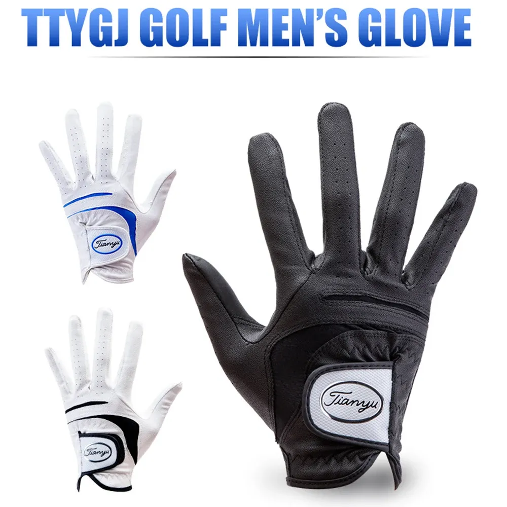 Gants nouveaux gants de golf gants pour la main gauche pour femmes, non-glissade en peau d'agneau, cuir respirant et usurant