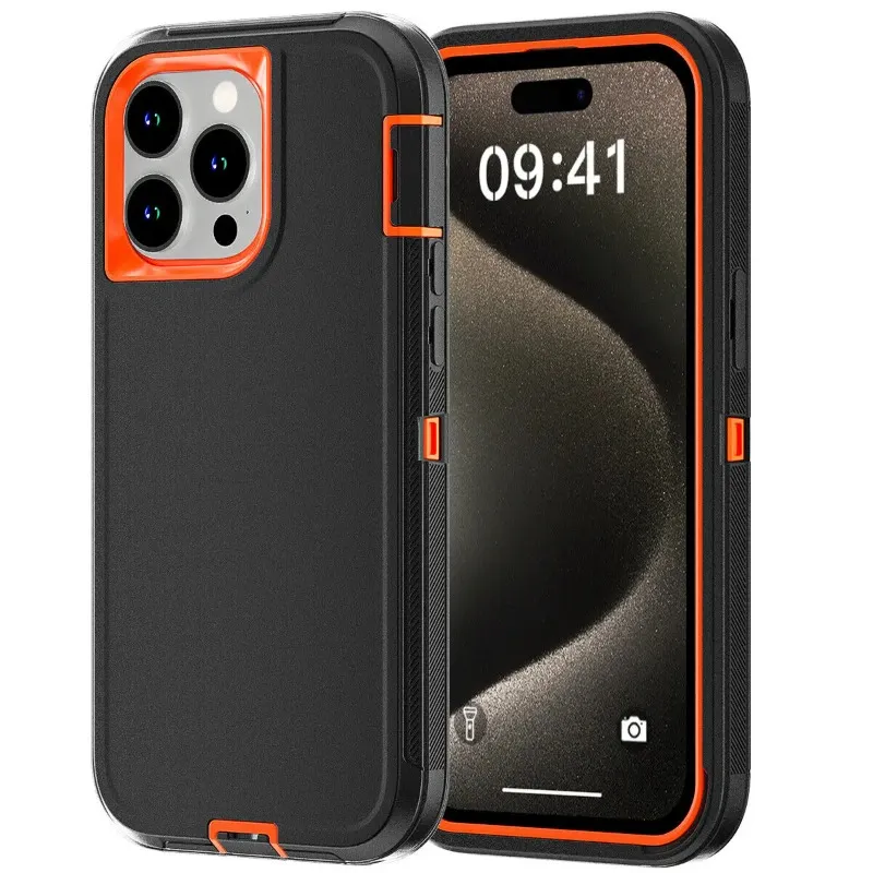 Coque de protection résistante aux chocs, étui pour iPhone 15 14 13 12 11 Pro Max