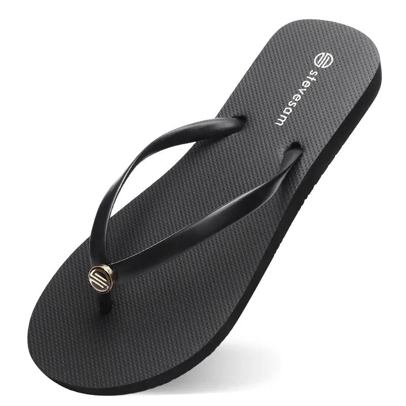 Flops kvinnor strand flip flops casual hållbar kvinnlig enkel platta hem damer tofflor hus inomhus utomhus sandaler dropshipping