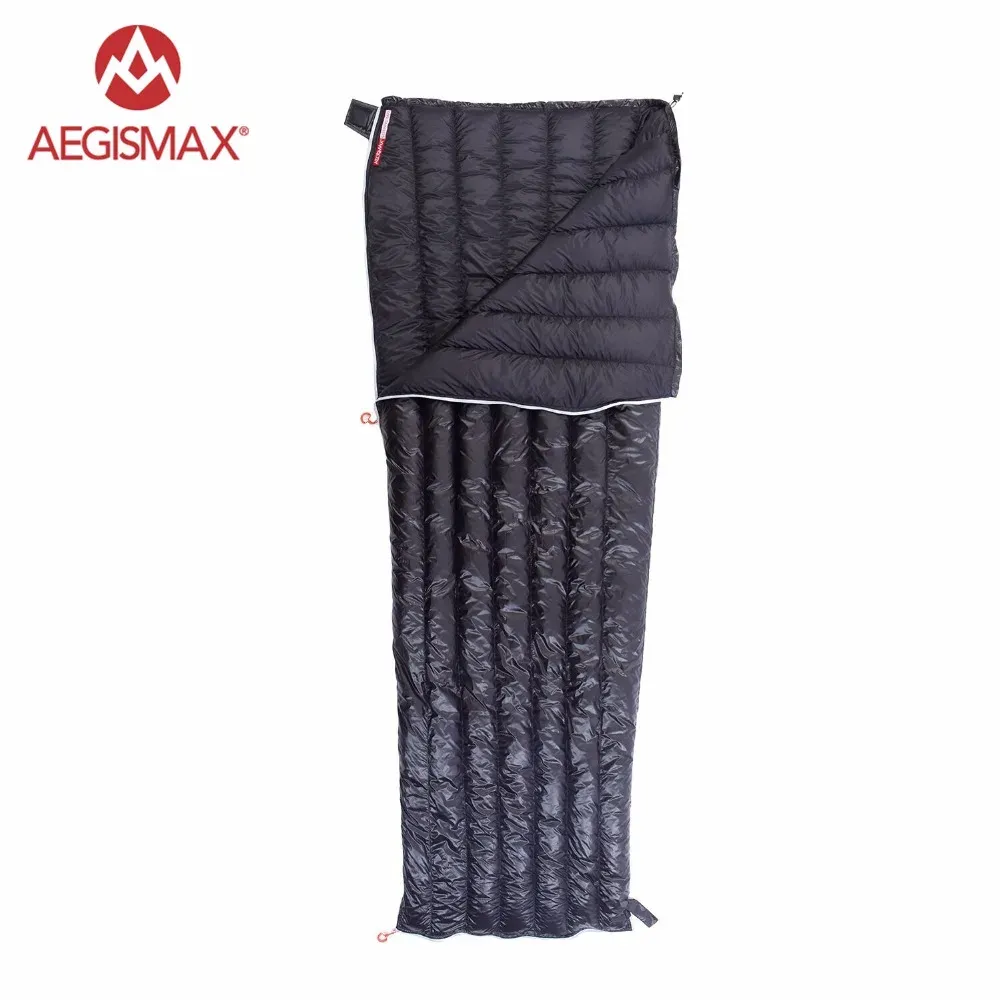 Gear Aegismax Filling 280G/308G Ultralight Envelope Type White Goose Down Camping Vandring Sovväska Springautumn