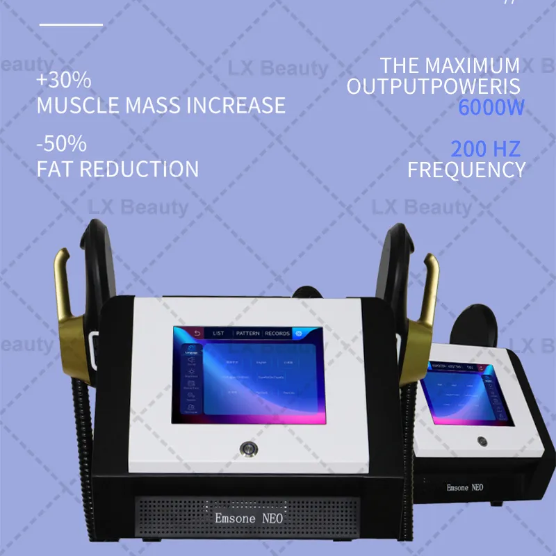 Профессиональный Emsone Neo RF Body Slim Machine для наращивания мышц и сжигания жира EMS оборудование Новое обновление Nova Machine