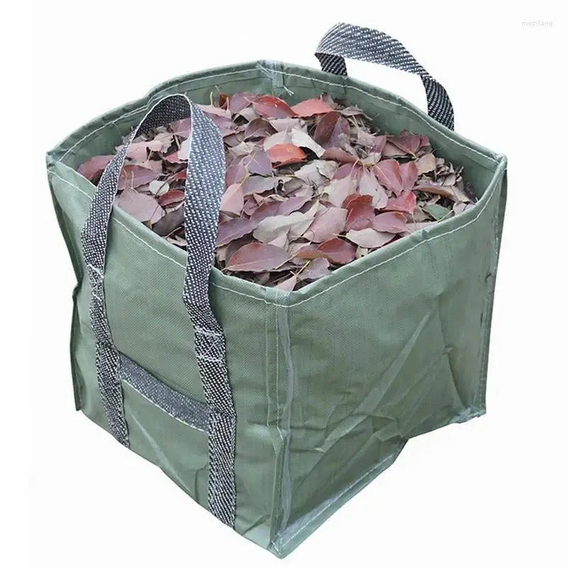 収納バッグガーデン再利用可能なリーフバッグガーデニング屋外芝生のための廃棄物プールホーム用品