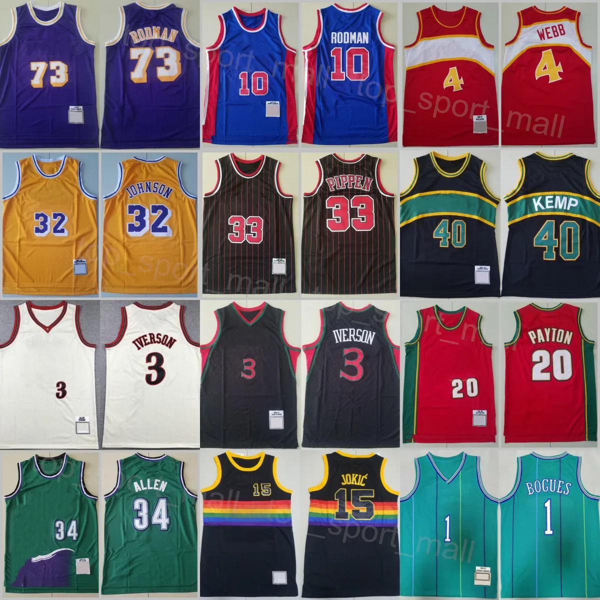 Throwback Basketball Jersey Vintage Mens Retro David Robinson 50 Paul Pierce 34 Dwyane Wade 3 Michael Mike Bibby 10 Dennis Rodman 73 Dennis Rodman 91 Stitched