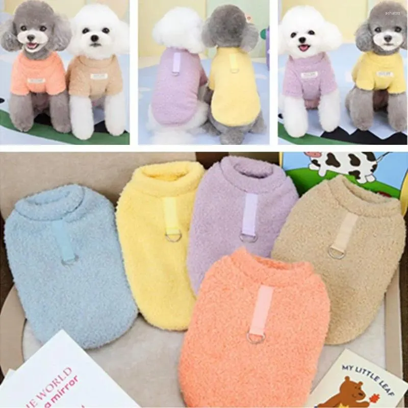 Dog Apparel Pet Supplies Sweater High-quality Universal Winter Warm Fleece Clothes Coral Velvet Multi Size Vest Coat