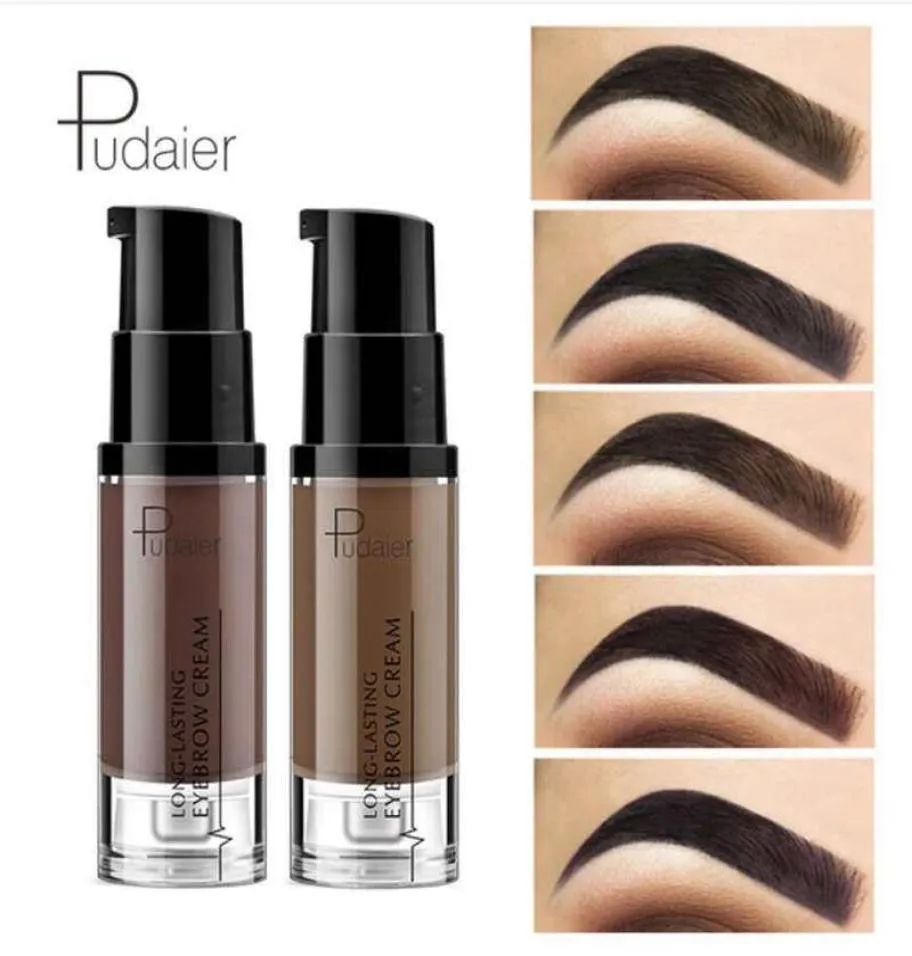 Pudaier marque sourcils teinte cosmétiques naturel longue durée peinture sourcil rehausseur brun noir sourcil crayon Gel Makeup5547266