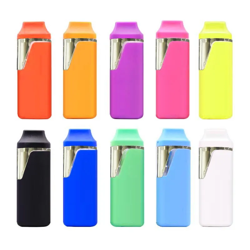 Penna Vape usa e getta con logo personalizzato Confezione personalizzata Carrelli per pod da 1 ml 2 ml Sigarette elettroniche Penne vuote a olio denso Batteria ricaricabile da 280 mAh Scatola per display per vaporizzatore Borsa in Mylar