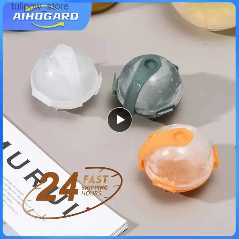 Ice Cream Tools Ice Ball Maker Big Size Round Ice Mould Molds Whiskey Cocktail Tools Ice Maker Mold Bar Tools Kitchen Accessories L240319