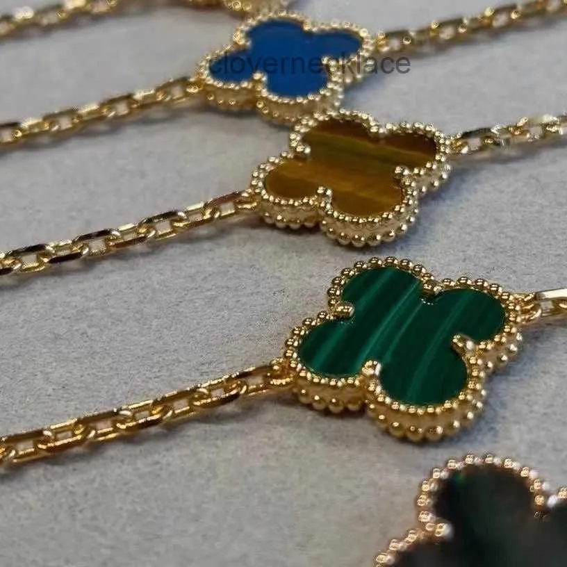 Vanclef Bransoletka biżuteria Van Four Leaf Clover Cleef Bracelets Luksus luksus dla mężczyzn Projektant bransoletki dla kobiet projektantki biżuterii Biezłaj męski Diamond Br