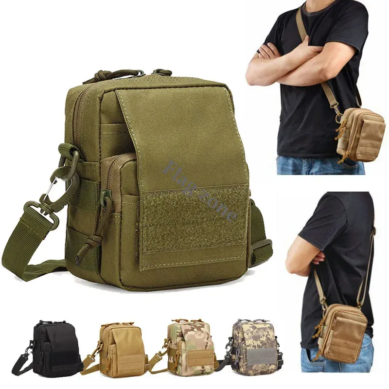 Sacs Tactical MOLLE SLING BAG SAG HOMMES MÉLIATION SAG MILITAIRE SAL SPORT