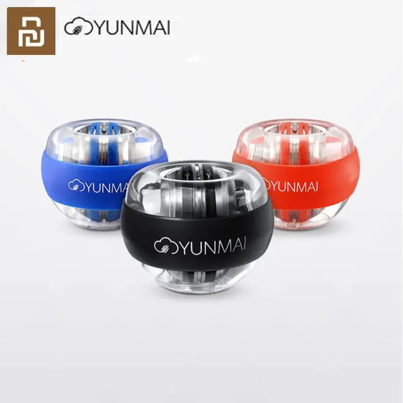 Control Youpin yunmai Тренажер для запястий со светодиодной подсветкой Gyroball Essential Spinner Гироскопический тренажер для предплечий Gyro Ball для Mijia mi home ki D5 #