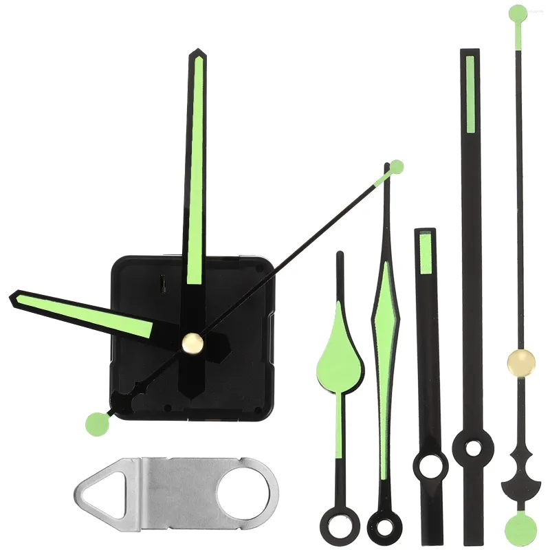 Clocks Accessories Clock Movement Wall Replacement Mechanism Numbers Kit DIY Motors Powered Works Plastic Long Shaft