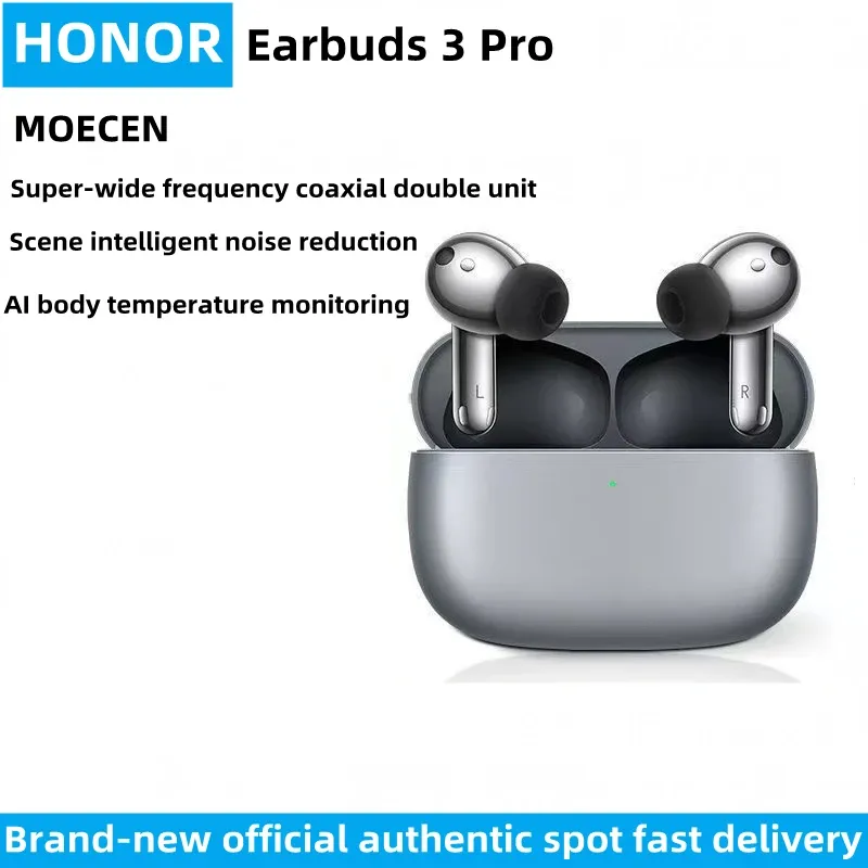 Auriculares Honor Earbuds 3 Pro verdaderos auriculares inalámbricos Bluetooth música deportiva inear con alta calidad de sonido y reducción de ruido inteligente