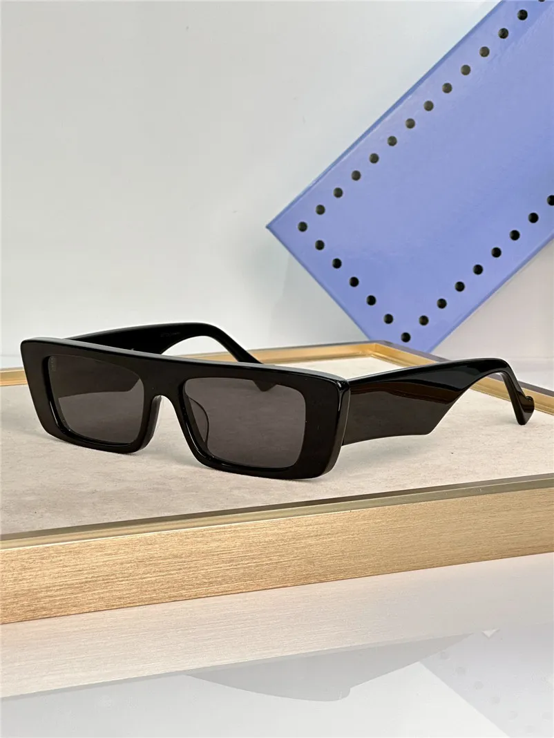 Square Frame Sunglasses UV400 Acetate Plank Frame... From  display picture 2