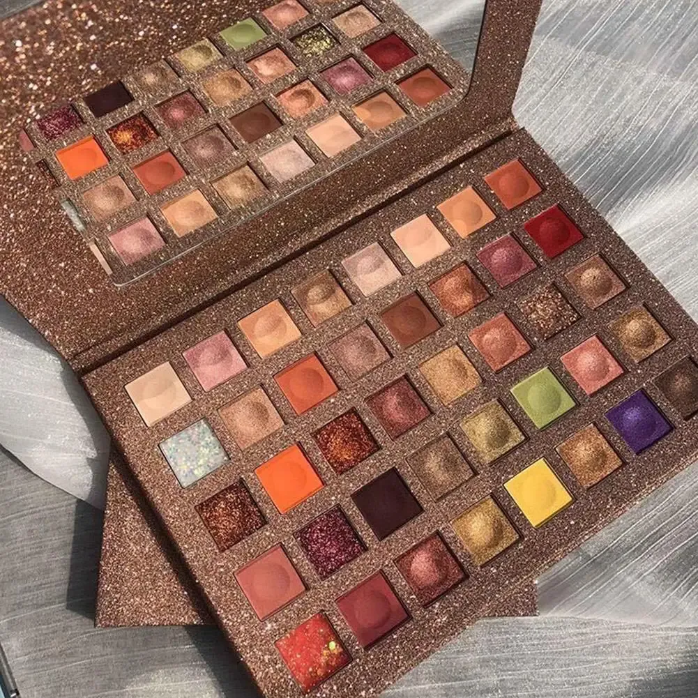 Shadow Heallor Eyeshadow Palette 40 ألوانًا ظلال العيون الماكياج غير اللامعة الصباغ