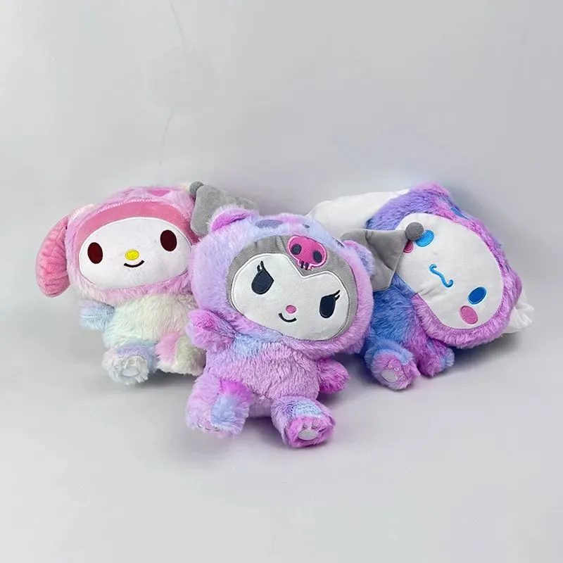 Wholesale cute purple Cinnamoroll plush toy Kids Game Playmate Holiday Gift Claw machine prizes