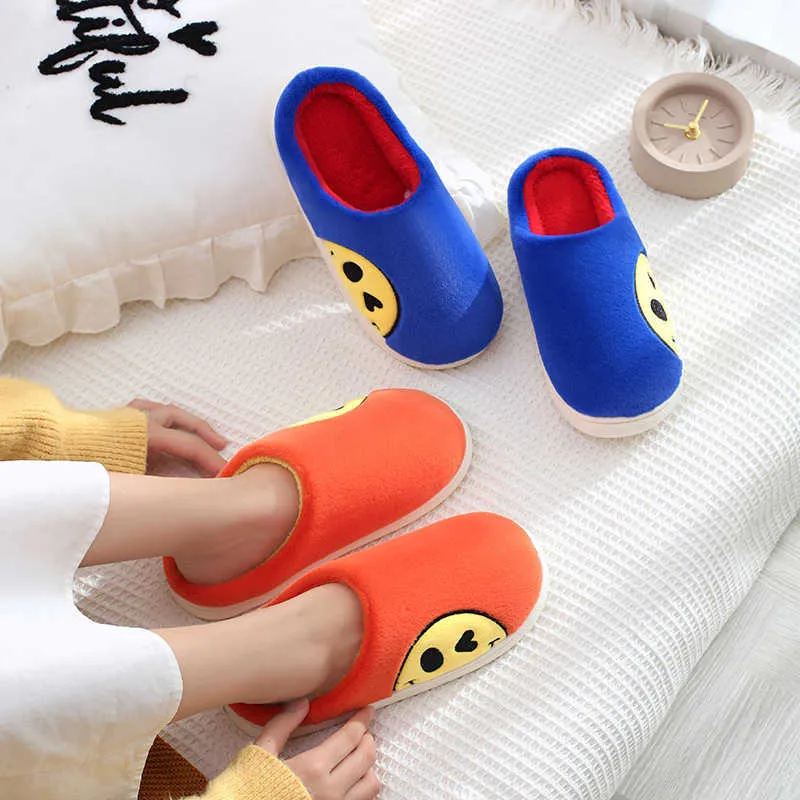 HBP Non-Brand Winter Women Cartoon Slippers Fluffy Home Warm Fur Face Household Couple Slippers Lady Indoor Shoes