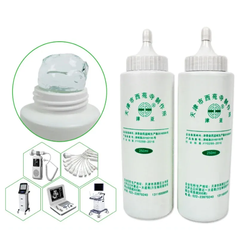 Apparaten 250 ML Ultrasone Transmissie Gel Koppeling Geleidende Jelly Couplant Echografie Koude Gel Voor Laser Ontharing Schoonheid Machine