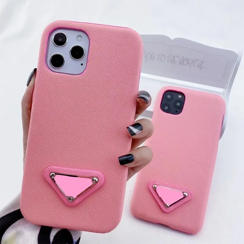 Designer Phone Cases for IPhone 15 Pro Max 13 14Plus 12 13 14Pro Fashion Protection Phonecases Triangle Phone Case for Women Men Classic Case G243203LR