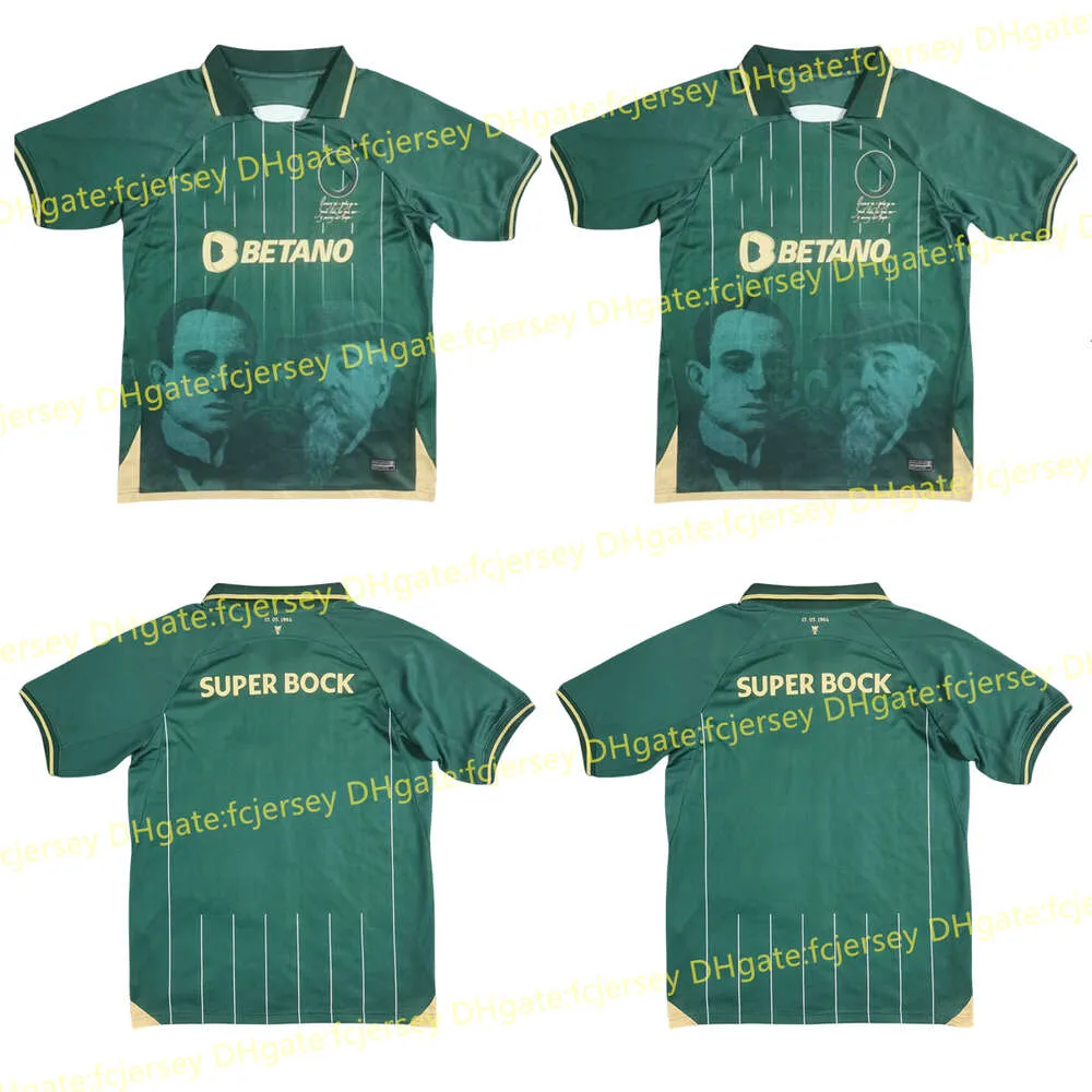 Футбольные майки Sporting 24 25 Lisboa CP Ronaldo Lisbon Jovane Sarabia Vietto COATES ACUNA Stromp Men Kit Clube De Football Shirt 2024 2025 Special