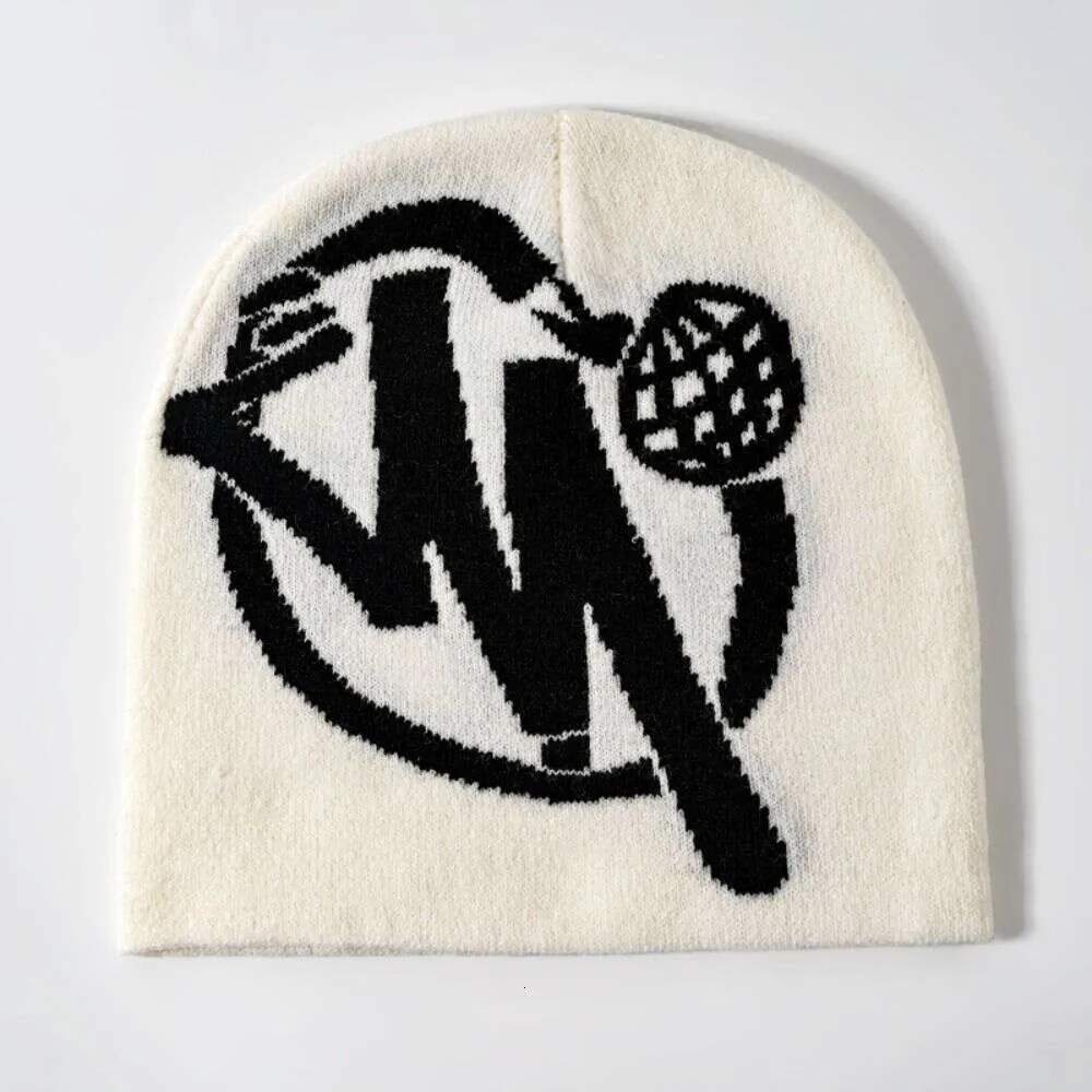 Y2K Rhinestone Beanie - Trendy Knitted Slouchy Hat for Women