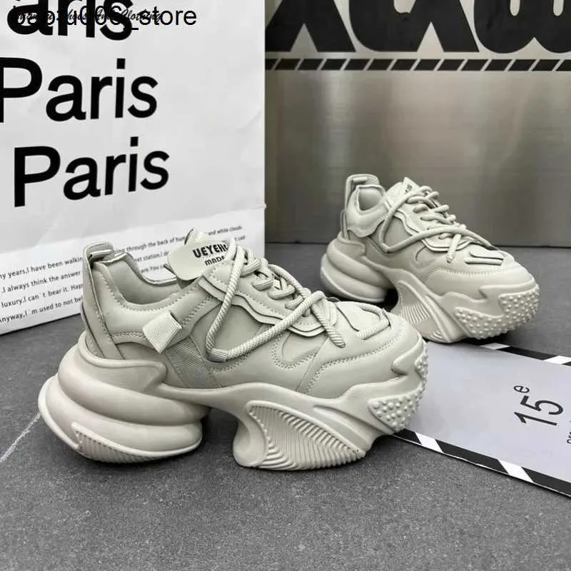 Chunky Platform Sneakers: Premium Leather, Breathable, Stylish Shop Now!