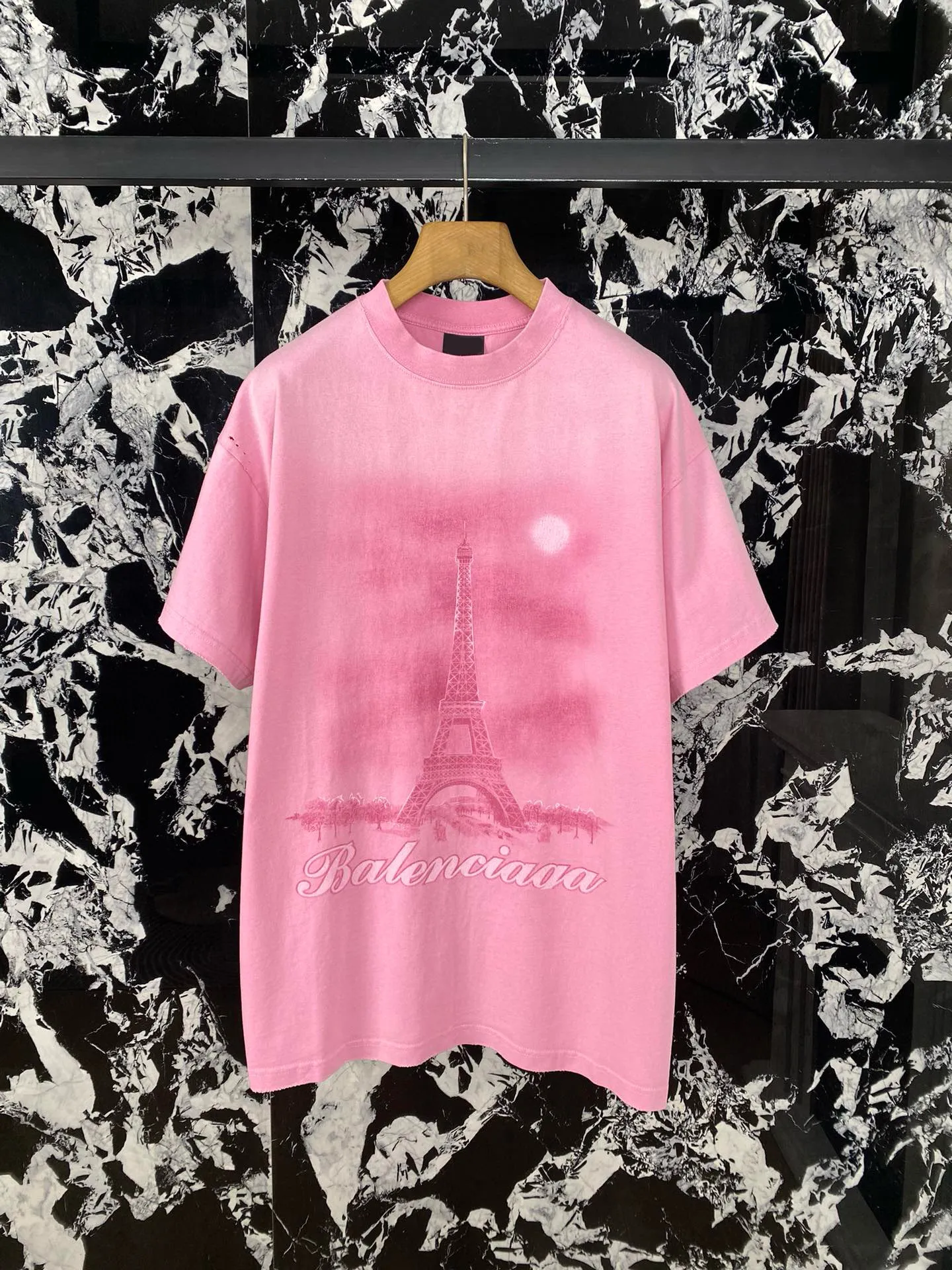 T-shirts pour hommes Polos Col rond brodé et imprimé style polaire vêtements d'été avec t-shirts en pur coton de rue t2w