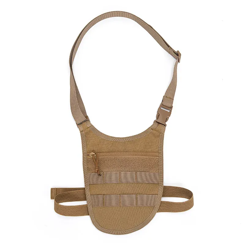 Sacs Nouveau sac à bandoulière tactique dissimulé sac à bandoulière agent secret équipé antivol portefeuille accessoires de chasse