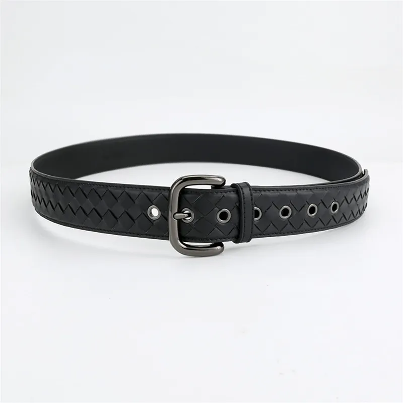 Ceinture de créateur tête silencieuse ceintures en cuir de luxe pour hommes/femmes design de mode Bov332 monogramme mince polyvalent