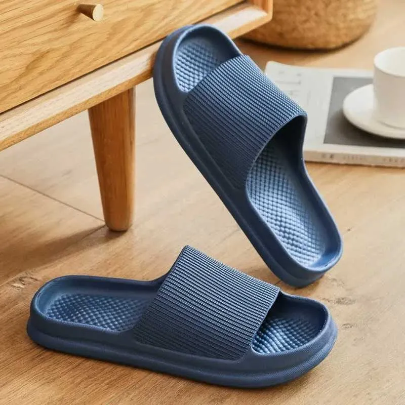 Slippers Summer Men 2023 Women Women Eva Soft Bottom Home Home Slides Light Beach Shoes Flip flops big size 4501ae13 H240322