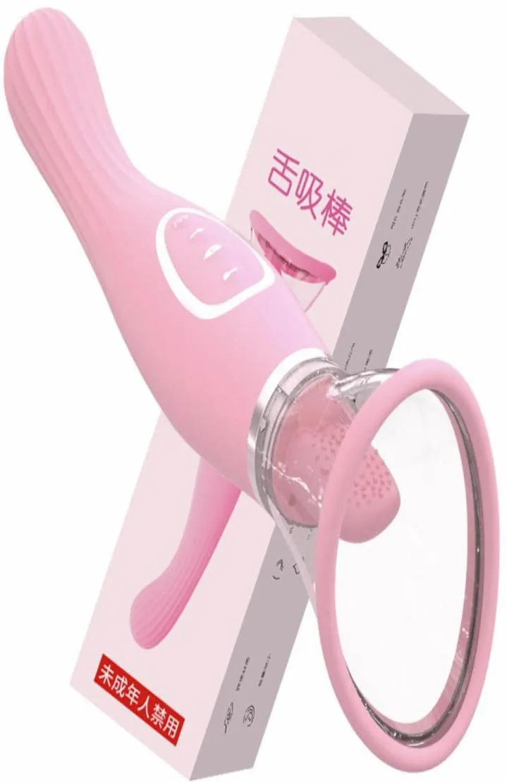 3 Modes Sucking Vibrator Clitoris Stimulator Tongue Licking Sextoy 7 Speed Female Sex Toys G Spot Vibrators for Women Y1912211341025