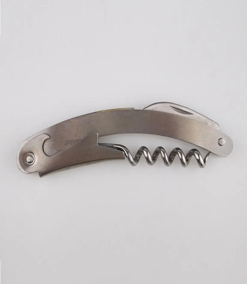 الفولاذ المقاوم للصدأ نبيذ زجاجة الفتحة البحر فتحات الفتحات الفتاحة البار Corkscrews الأدوات بيرة أدوات فتح أدوات DBC BH34745385