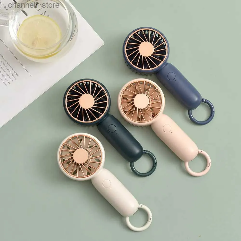 Electric Fans Portable fan mini turbojet fan mini air cooler electric charging vertical personal handheld blower regulator manualY240320