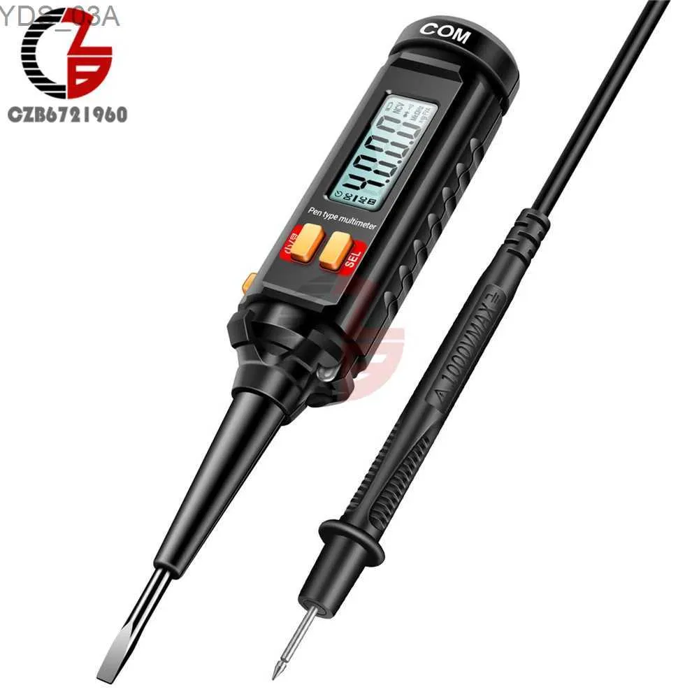 現在のメーターA3010デジタルマルチメーター電圧テストペンシルAC/DC電圧容量OHM HZ NCV TEST METER AUTO RANGE Tester Electrician Tools 240320